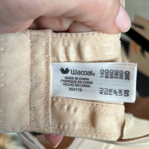 Wacoal Red Carpet Strapless Underwire Bra, 36D - Picture 3 of 3